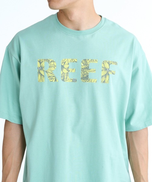 REEF(リーフ)の「REEF FLOWER LEAF LOGO SS T Tシャツ 【2026年春夏モデル】/リーフ半袖ロゴTシャツ(Tシャツ/カットソー・メンズ・イエロー/ホワイト/グリーン/ブラック・X-LARGE/LARGE/MEDIUM/SMALL)」の8枚目の写真