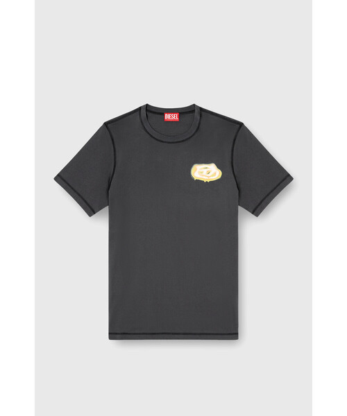 DIESEL(ディーゼル)の「メンズ Tシャツ T-ADJUST-V7(Tシャツ/カットソー・メンズ・ライトインディゴブルー/チャコールグレー・MEDIUM/LARGE/SMALL/X-LARGE/X-SMALL/XXX-LARGE/XX-LARGE)」の7枚目の写真