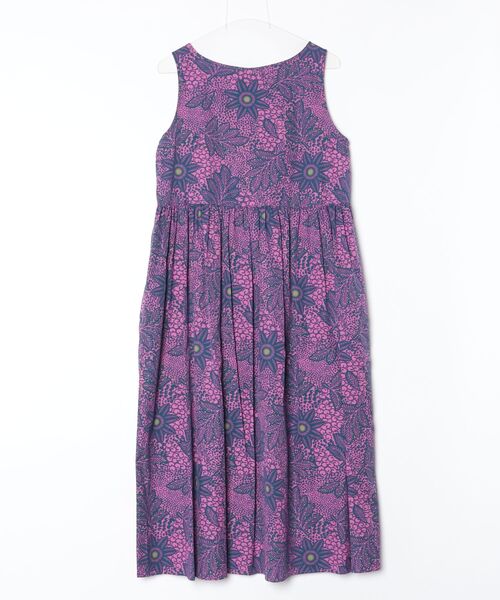 LE GLAZIK（ルグラジック）の「LE GLAZIK/ル グラジック　バティックスリーブレスドレス　BATIK SLEEVELESS DRESS　LG-G0121 BTK（ワンピース・レディース・ピンク/ダークグリーン・36）」の2枚目の写真