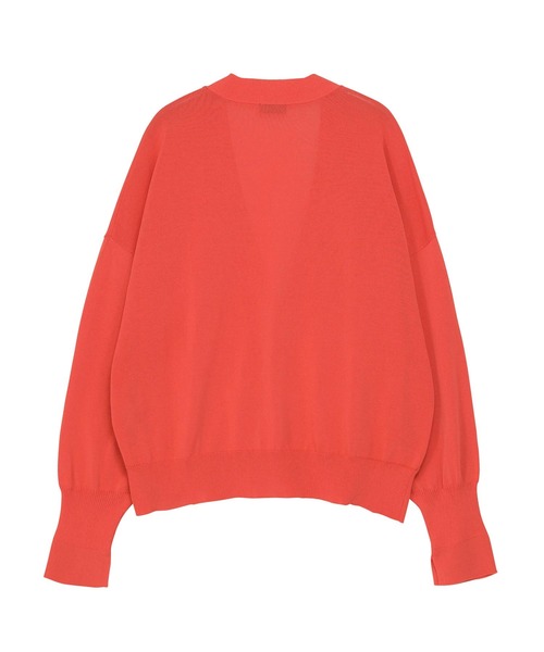 ZUCCa(ズッカ)の「DRY TOUCH KNIT / ニットカーディガン(カーディガン/ボレロ・レディース・ブラック/ブルー/レッド/オフホワイト・M size)」の11枚目の写真