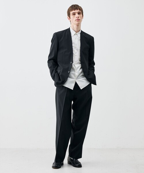 EDITION（エディション）の「ウールドスキン スラックス（スラックス・メンズ・ブラック・M/S）」の8枚目の写真