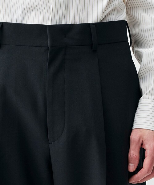 EDITION（エディション）の「ウールドスキン スラックス（スラックス・メンズ・ブラック・M/S）」の3枚目の写真