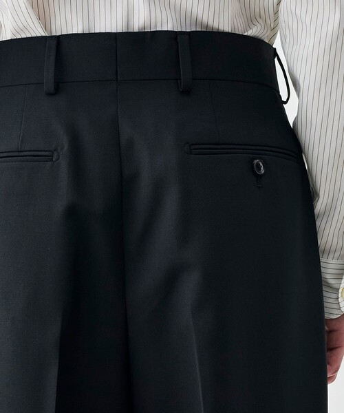 EDITION（エディション）の「ウールドスキン スラックス（スラックス・メンズ・ブラック・M/S）」の4枚目の写真