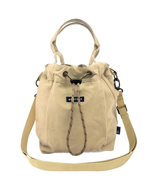 ROOTOTE(ルートート)の「ROOTOTE ルートート SC.サコッシュ.ドローストリング-A(ショルダーバッグ・レディース・ブラック/ブルー/タン/ベージュ・FREE)」の1枚目の写真