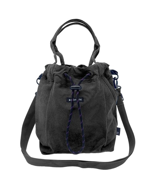ROOTOTE(ルートート)の「ROOTOTE ルートート SC.サコッシュ.ドローストリング-A(ショルダーバッグ・レディース・ブラック/ブルー/タン/ベージュ・FREE)」の2枚目の写真