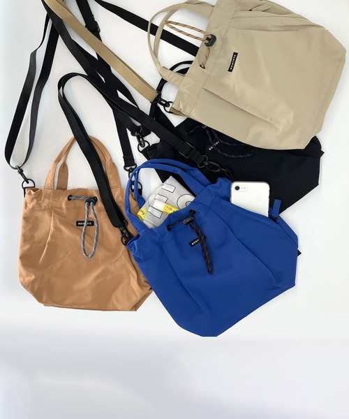ROOTOTE(ルートート)の「ROOTOTE ルートート SC.サコッシュ.ドローストリング-A(ショルダーバッグ・レディース・ブラック/ブルー/タン/ベージュ・FREE)」の11枚目の写真
