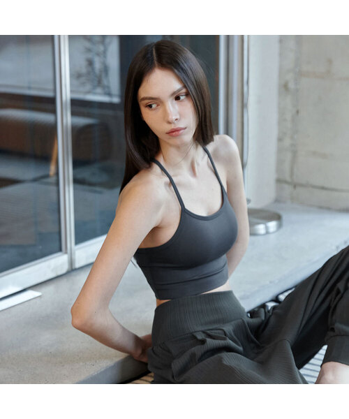 DEVIWEAR(デヴィウェア)の「リビア ブラトップ DEVI-TS0033-アッシュネイビー(チューブトップ・レディース・ネイビー・L/M/S)」の1枚目の写真