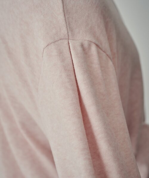 goocy(グーシー)の「【一枚で二役!】前後2WAYカットソーカーデ(Tシャツ/カットソー・レディース・ブラック/ライトグレー/グレー/ピンク・FREE)」の5枚目の写真