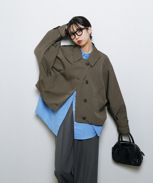 Chillfar（チルファー）の「ドルマンブルゾン（ブルゾン・レディース・ブラック・FREE）」の4枚目の写真