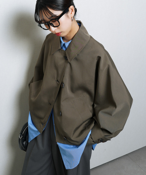 Chillfar（チルファー）の「ドルマンブルゾン（ブルゾン・レディース・ブラック・FREE）」の6枚目の写真