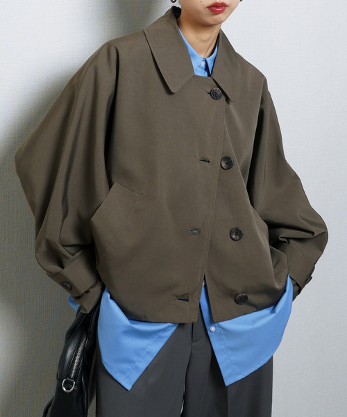 Chillfar（チルファー）の「ドルマンブルゾン（ブルゾン・レディース・ブラック・FREE）」の7枚目の写真