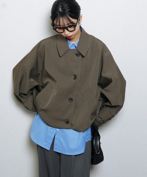 Chillfar（チルファー）の「ドルマンブルゾン（ブルゾン・レディース・ブラック・FREE）」の8枚目の写真