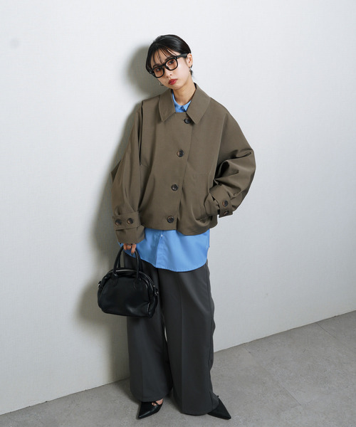 Chillfar（チルファー）の「ドルマンブルゾン（ブルゾン・レディース・ブラック・FREE）」の9枚目の写真