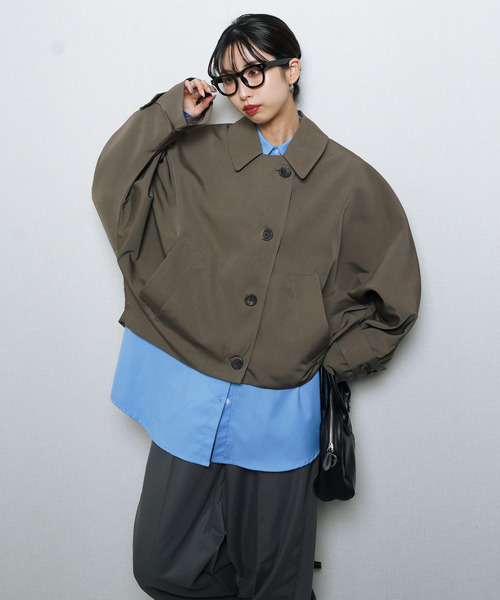 Chillfar（チルファー）の「ドルマンブルゾン（ブルゾン・レディース・ブラック・FREE）」の10枚目の写真