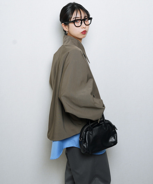 Chillfar（チルファー）の「ドルマンブルゾン（ブルゾン・レディース・ブラック・FREE）」の12枚目の写真