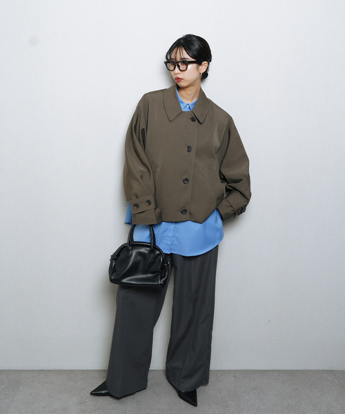 Chillfar（チルファー）の「ドルマンブルゾン（ブルゾン・レディース・ブラック・FREE）」の16枚目の写真