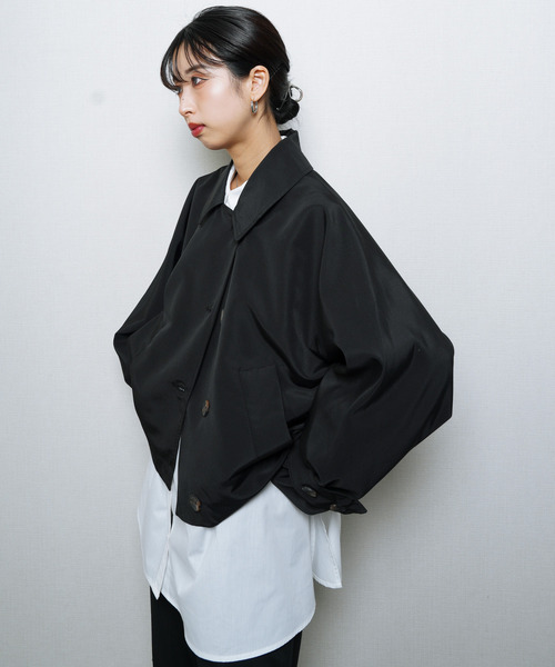 Chillfar（チルファー）の「ドルマンブルゾン（ブルゾン・レディース・ブラック・FREE）」の18枚目の写真