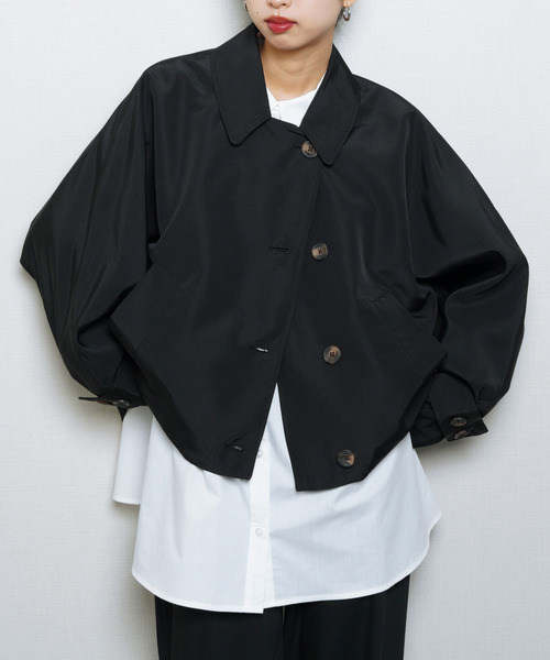 Chillfar（チルファー）の「ドルマンブルゾン（ブルゾン・レディース・ブラック・FREE）」の20枚目の写真