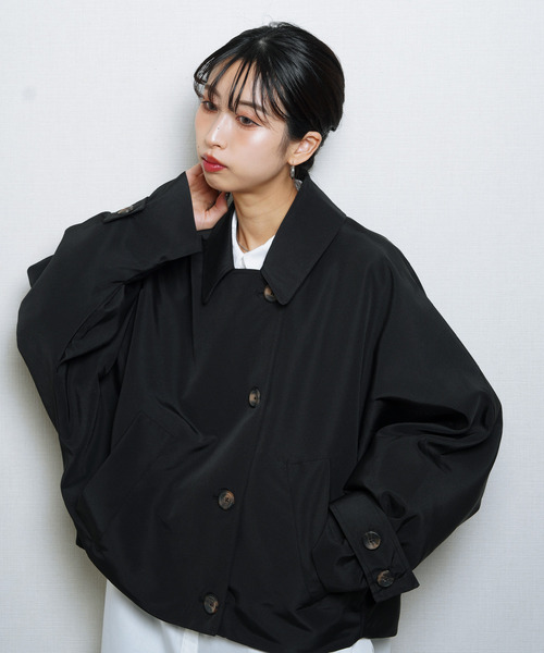 Chillfar（チルファー）の「ドルマンブルゾン（ブルゾン・レディース・ブラック・FREE）」の21枚目の写真