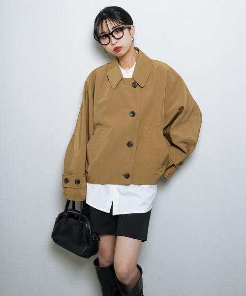 Chillfar（チルファー）の「ドルマンブルゾン（ブルゾン・レディース・ブラック・FREE）」の2枚目の写真