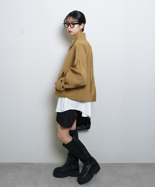 Chillfar（チルファー）の「ドルマンブルゾン（ブルゾン・レディース・ブラック・FREE）」の3枚目の写真