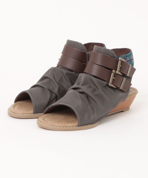 チャイハネ（チャイハネ）の「【チャイハネ】ディラサンダル（サンダル・レディース・グレー/ナチュラル/ワイン・L/M）」の4枚目の写真