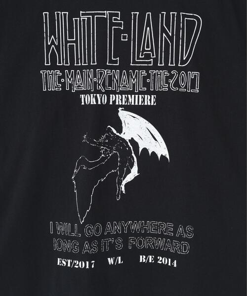 WHITELAND(ホワイトランド)の「【WEB&DEPOT限定】WHITELAND/ホワイトランド/ANGEL S/S TEE(Tシャツ/カットソー・メンズ・ブラック・L)」の8枚目の写真