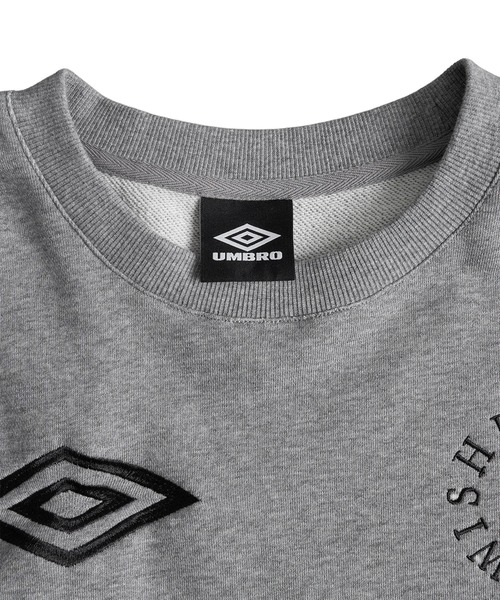 WISH FOR EVER(ウィッシュフォーエバー)の「【UMBRO】GAME LOGO DRAW CODE SWEAT / ゲームロゴスウェット(スウェット・メンズ・グレー/ネイビー/レッド・SMALL/MEDIUM/LARGE)」の7枚目の写真