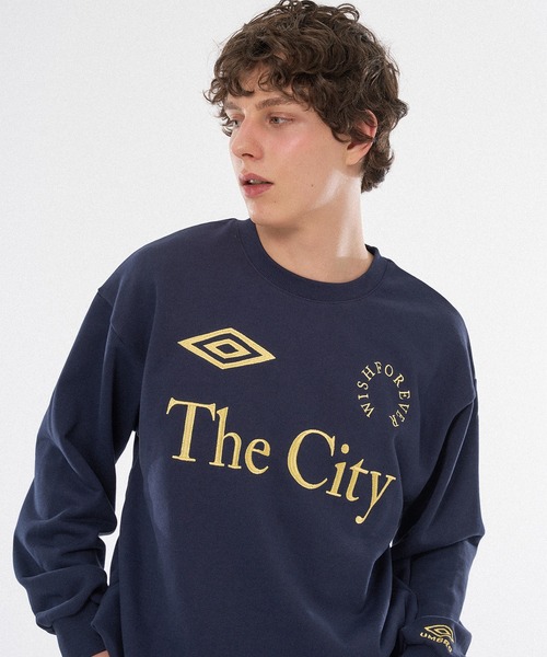 WISH FOR EVER(ウィッシュフォーエバー)の「【UMBRO】GAME LOGO DRAW CODE SWEAT / ゲームロゴスウェット(スウェット・メンズ・グレー/ネイビー/レッド・SMALL/MEDIUM/LARGE)」の12枚目の写真