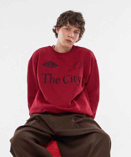 WISH FOR EVER(ウィッシュフォーエバー)の「【UMBRO】GAME LOGO DRAW CODE SWEAT / ゲームロゴスウェット(スウェット・メンズ・グレー/ネイビー/レッド・SMALL/MEDIUM/LARGE)」の13枚目の写真