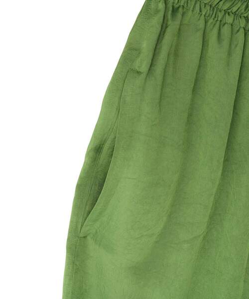 muller of yoshiokubo(ミュラーオブヨシオクボ)の「muller of yoshiokubo(ミュラーオブヨシオクボ)WRINKLES PANTS(その他パンツ・レディース・グリーン・00)」の5枚目の写真