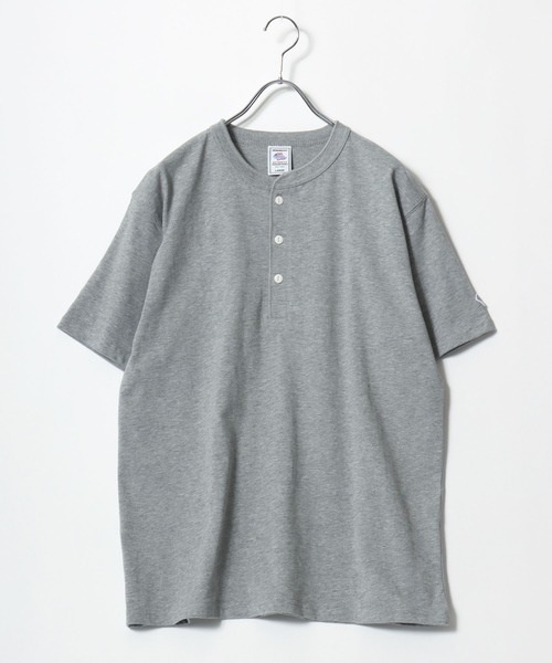 JEMORGAN（ジェーイーモーガン）の「2026SS JEMORGAN/ジェーイーモーガン ワンポイントロゴ ワッペン刺繍  ヘンリーネック半袖Tシャツ レディース メンズ（Tシャツ/カットソー・レディース・カーキ/ネイビー/ホワイト/ベージュ/グレー/ブラック・XL/L/M/S）」の8枚目の写真