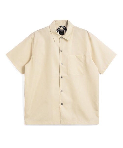 TAION(タイオン)の「【TAION(タイオン)】〈ユニセックス〉ノンダウン ミリタリー ボタンスリット ハーフスリーブ シャツ(シャツ/ブラウス・メンズ・ブラック/オフホワイト/ダークオリーブ/インディゴブルー/ライトインディゴブルー/ダークネイビー・2XL/XL/L/M/S)」の20枚目の写真