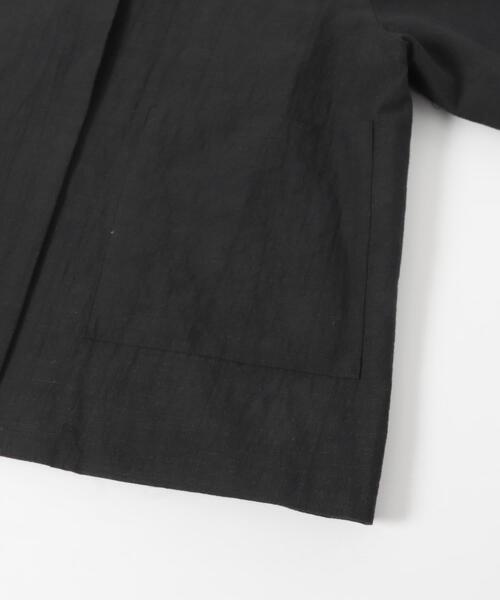 かぐれ（カグレ）の「『セットアップ対応』 ノーカラーショートジャケット（ノーカラージャケット・レディース・ブラック・FREE）」の16枚目の写真