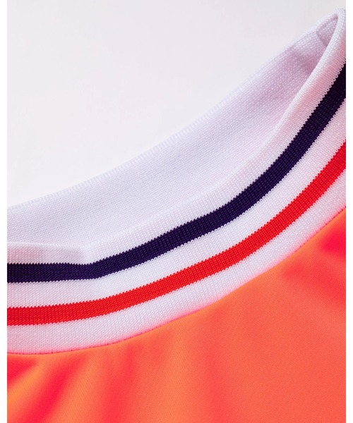 DEVEREUX GOLF(デヴァローゴルフ)の「WOMEN ARIZONA HomieリブモックネックTEE(Tシャツ/カットソー・レディース・イエロー/オレンジ・MEDIUM/SMALL)」の10枚目の写真