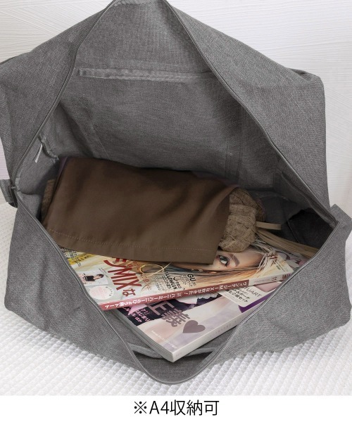 Miniministore（ミニミニストア）の「キャリーオンバッグ 折りたたみバッグ軽量（スーツケース/キャリーバッグ・レディース・ダークブルー/オレンジ/チャコールグレー/グレー・FREE）」の12枚目の写真