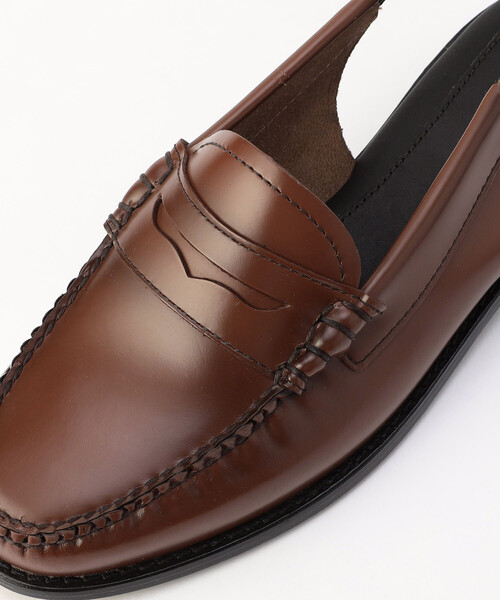 FREAK'S STORE（フリークスストア）の「G.H.BASS/ジーエイチバス PENNY SLING/ペニースリング/ローファーサンダル（ローファー・レディース・キャメル/ブラック・7/6.5/7.5）」の8枚目の写真