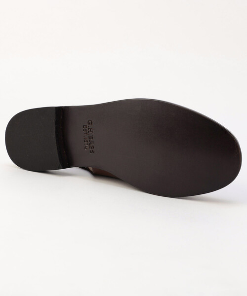 FREAK'S STORE（フリークスストア）の「G.H.BASS/ジーエイチバス PENNY SLING/ペニースリング/ローファーサンダル（ローファー・レディース・キャメル/ブラック・7/6.5/7.5）」の9枚目の写真