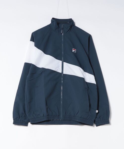 FILA（フィラ）の「《FILA》TRACK JACKET（ジャージ・メンズ・アイボリー/ネイビー/ライトグレー・XL/L/S/M）」の3枚目の写真