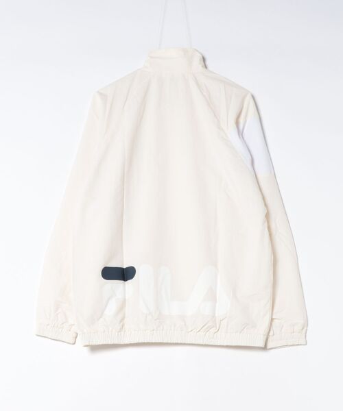 FILA（フィラ）の「《FILA》TRACK JACKET（ジャージ・メンズ・アイボリー/ネイビー/ライトグレー・XL/L/S/M）」の4枚目の写真