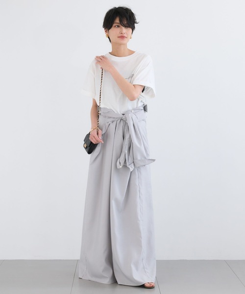 BARNYARDSTORM（バンヤードストーム）の「BARNYARDSTORM / ストライプシャツワンピース / ハンドウォッシャブル（ワンピース・レディース・ブラック系その他/ブルー系その他・FREE）」の19枚目の写真