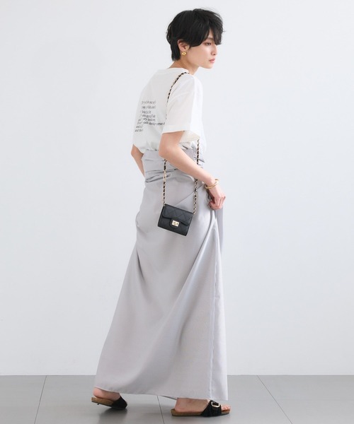 BARNYARDSTORM（バンヤードストーム）の「BARNYARDSTORM / ストライプシャツワンピース / ハンドウォッシャブル（ワンピース・レディース・ブラック系その他/ブルー系その他・FREE）」の21枚目の写真