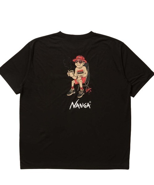 NANGA（ナンガ）の「【別注】ナンガ NANGA NANGA Camp Coffee 限定コラボ（Tシャツ/カットソー・メンズ・ホワイト/ベージュ/ブラック・M/L/LL）」の17枚目の写真