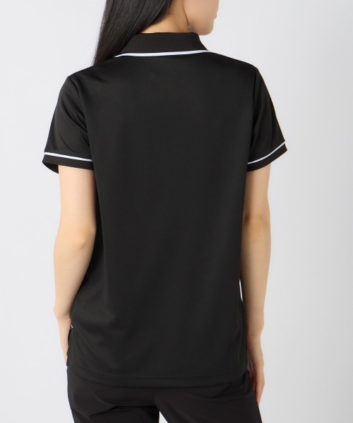 Kappa(カッパ)の「【Kappa/カッパ】レディースポロシャツ ゴルフ(シャツ/ブラウス・レディース・ホワイト/ピンク/ネイビー/ブラック・LARGE/MEDIUM/SMALL)」の21枚目の写真