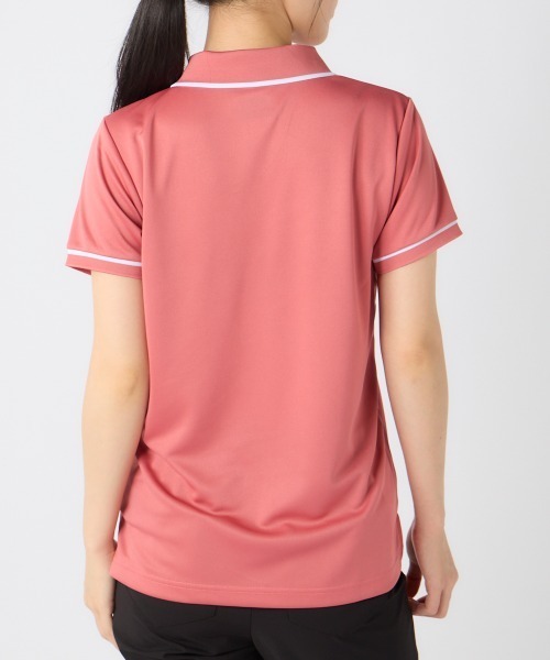 Kappa(カッパ)の「【Kappa/カッパ】レディースポロシャツ ゴルフ(シャツ/ブラウス・レディース・ホワイト/ピンク/ネイビー/ブラック・LARGE/MEDIUM/SMALL)」の11枚目の写真
