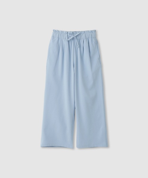 NAVY(ネイビー)の「SARARI イージーワイドパンツ(その他パンツ・キッズ・ミント/ブラック/サックスブルー・130cm/140cm/150cm/160cm)」の3枚目の写真