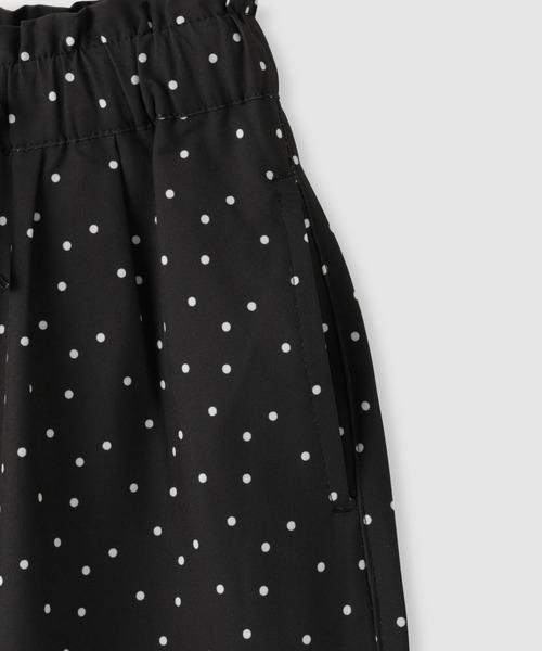 NAVY(ネイビー)の「SARARI イージーワイドパンツ(その他パンツ・キッズ・ミント/ブラック/サックスブルー・130cm/140cm/150cm/160cm)」の6枚目の写真