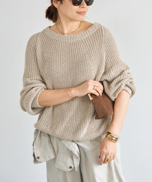 Deuxieme Classe | * Lily Linen アゼ プルオーバー(ニット/セーター)