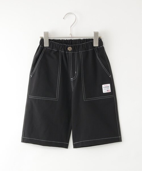 ikka(イッカ)の「さらっとイージーハーフパンツ(120~160cm)(その他パンツ・キッズ・ベージュ/セージグリーン/ブラック/ダークオリーブ・130/160/120/150/140)」の2枚目の写真