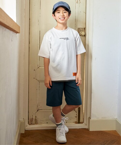 ikka(イッカ)の「さらっとイージーハーフパンツ(120~160cm)(その他パンツ・キッズ・ベージュ/セージグリーン/ブラック/ダークオリーブ・130/160/120/150/140)」の7枚目の写真